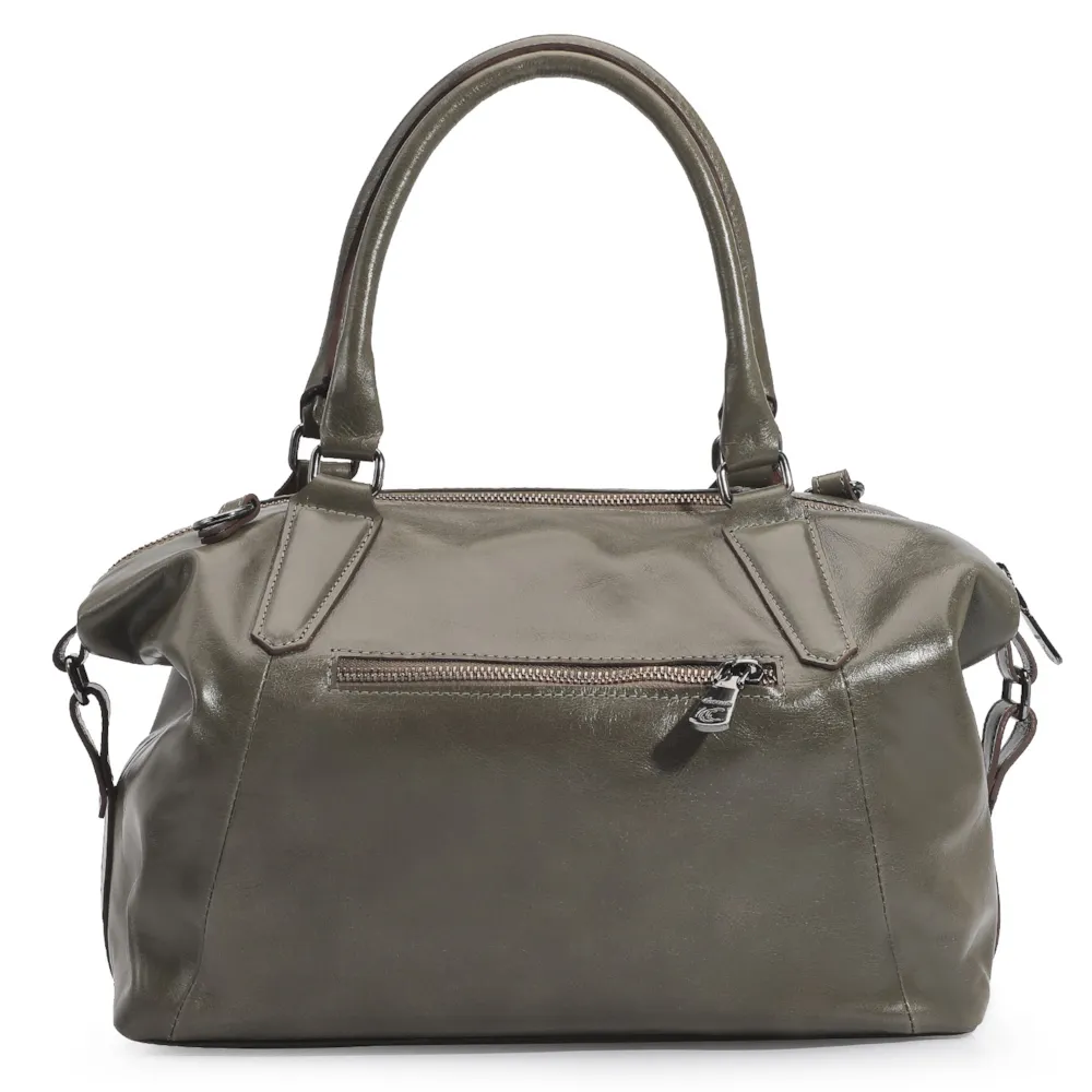 Bolsa Tote Couro Verde - imagem 3
