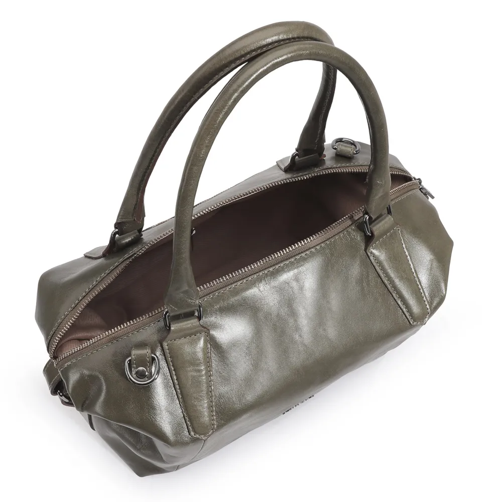 Bolsa Tote Couro Verde - imagem 4
