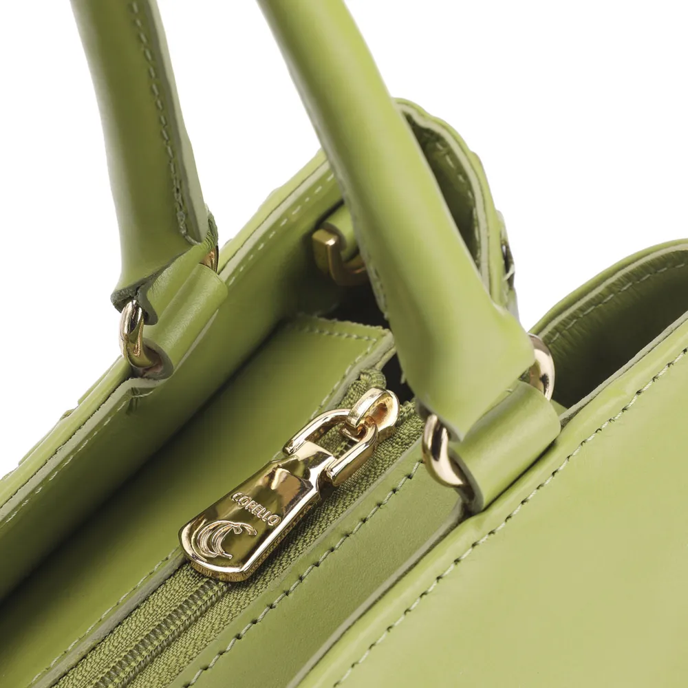 Bolsa Tote Couro Verde - imagem 5