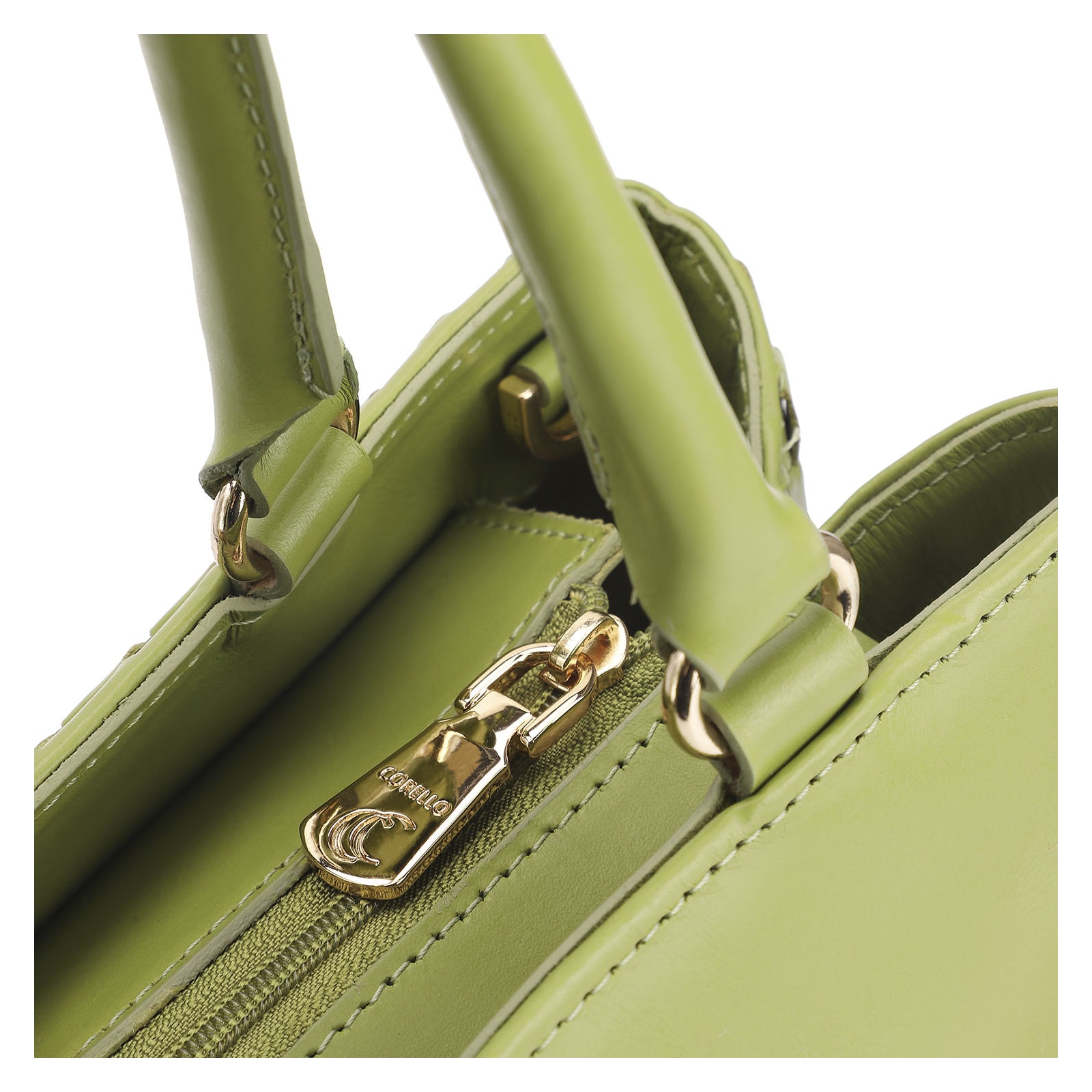 Bolsa Tote Couro Verde