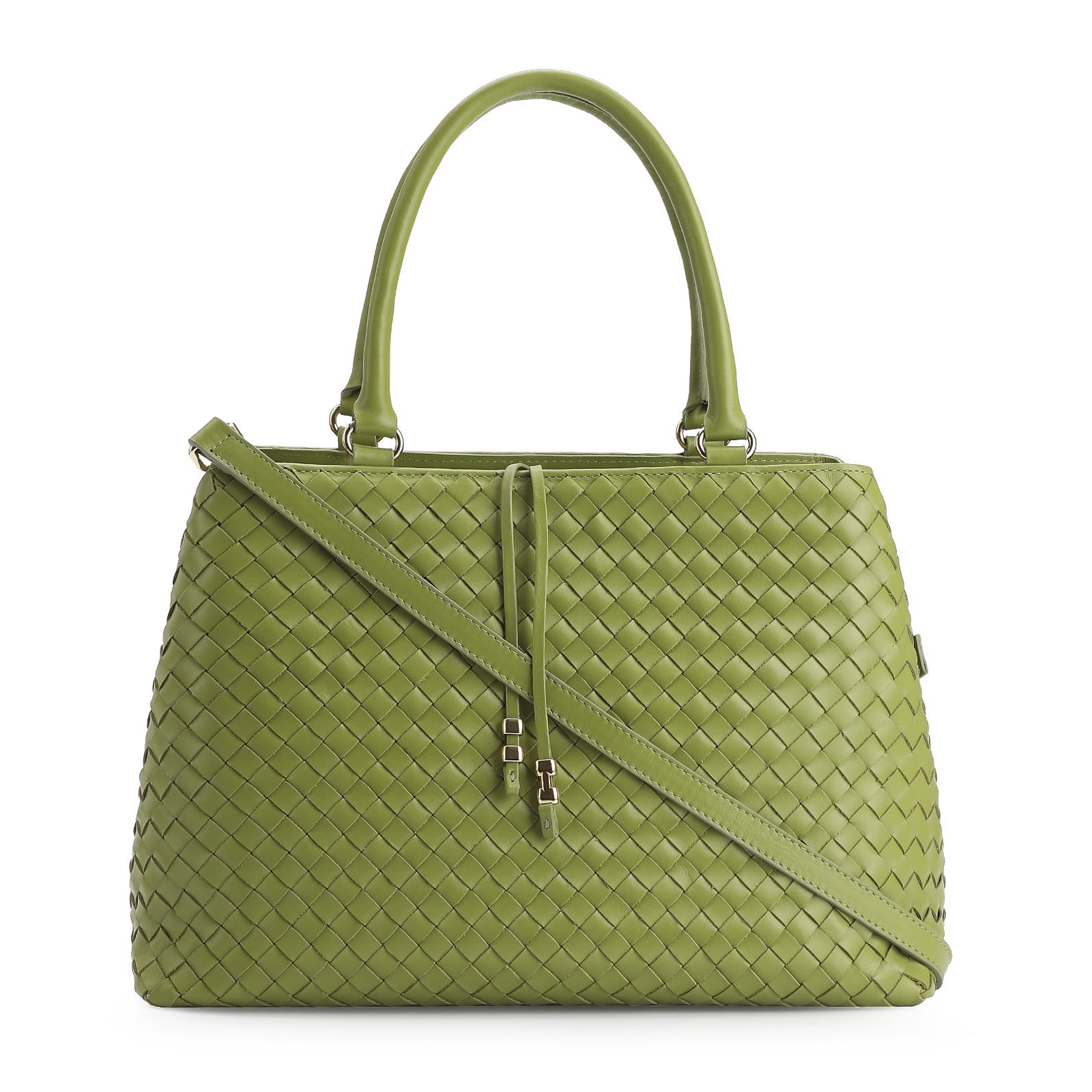 Bolsa Tote Couro Verde