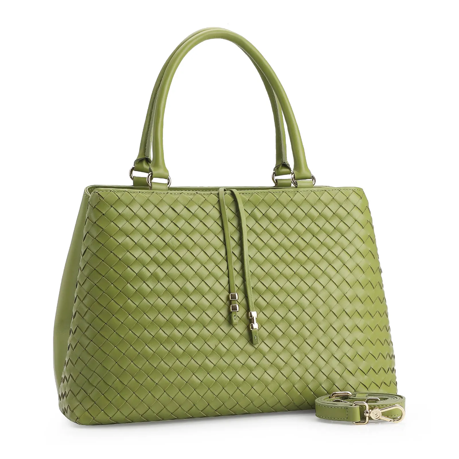 Bolsa Tote Couro Verde