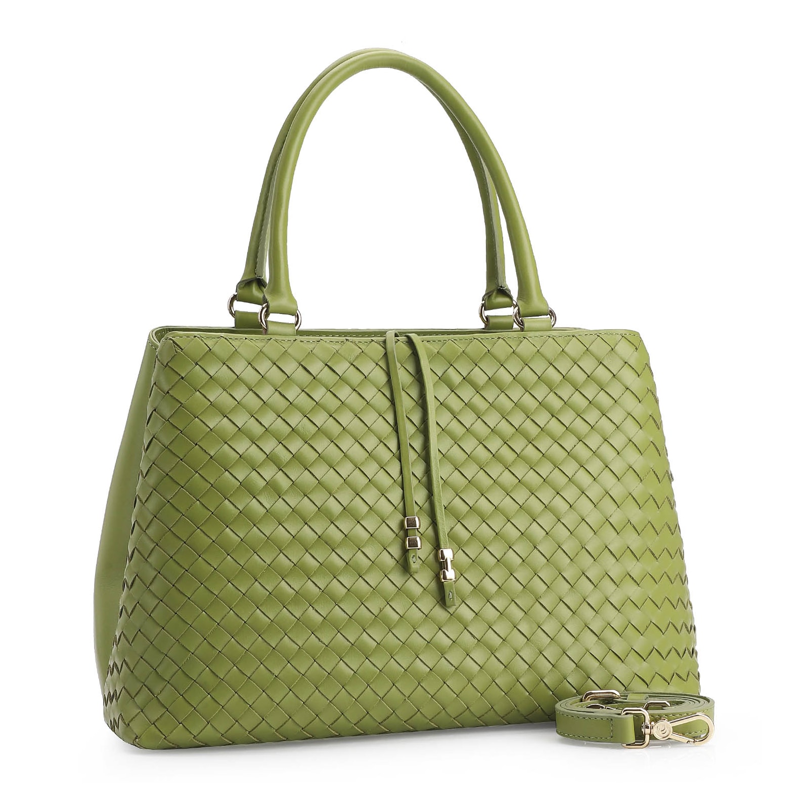 Bolsa Tote Couro Verde