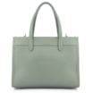 Bolsa Tote Couro Verde/Crochet Verde - imagem 3