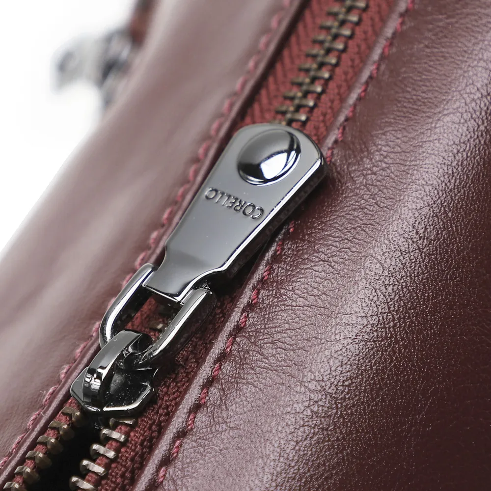 Bolsa Tote Couro Vinho - imagem 5