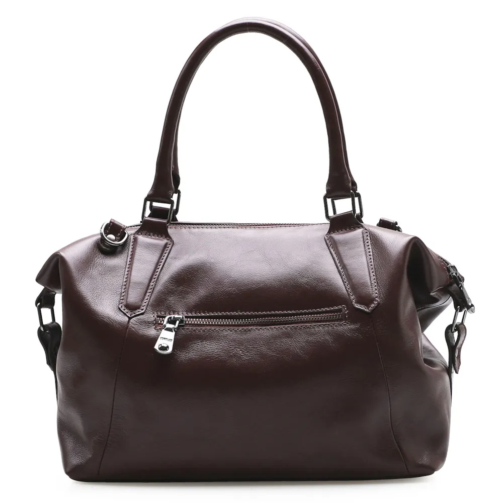 Bolsa Tote Couro Vinho - imagem 3