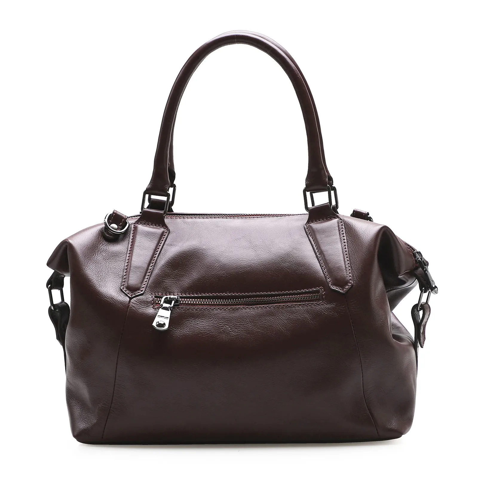 Bolsa Tote Couro Vinho