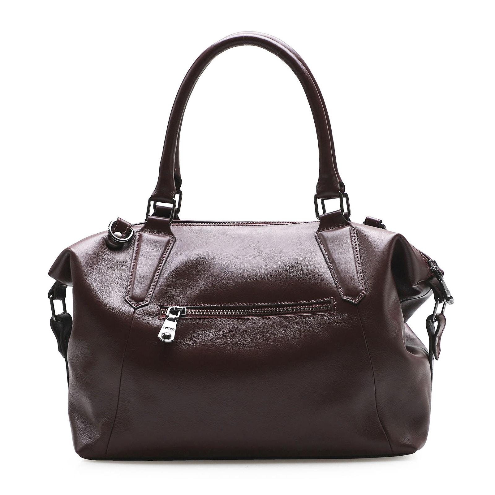 Bolsa Tote Couro Vinho