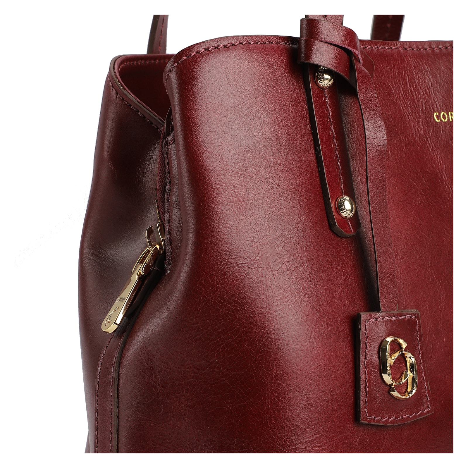 Bolsa Tote Couro Vinho