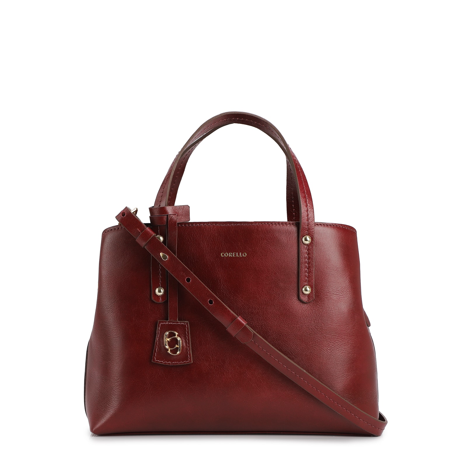 Bolsa Tote Couro Vinho