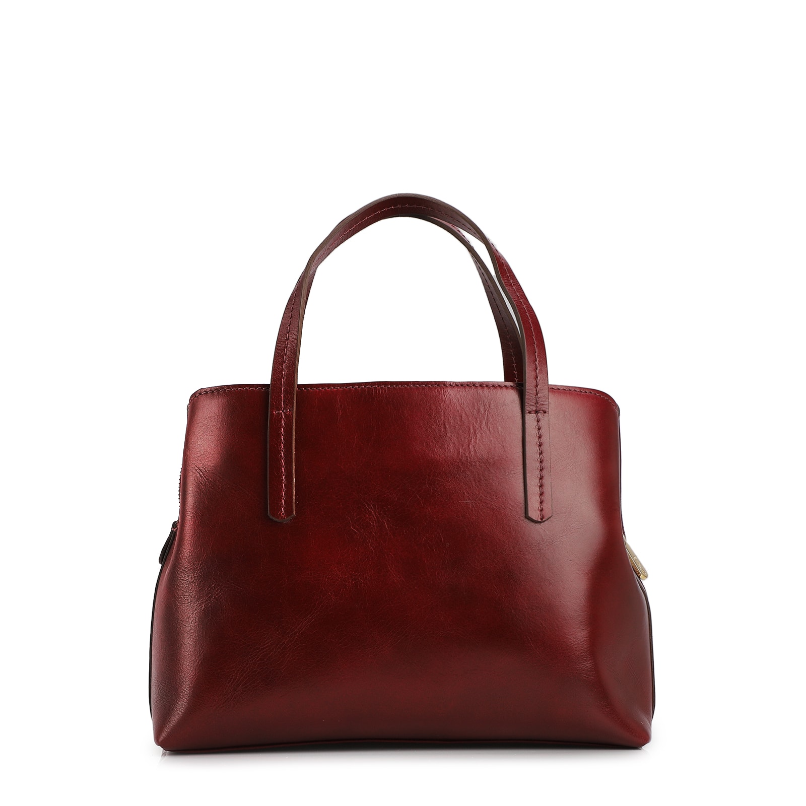 Bolsa Tote Couro Vinho