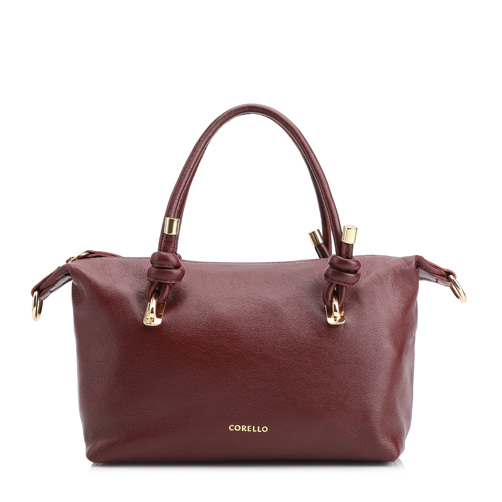 Bolsa Tote Couro Vinho