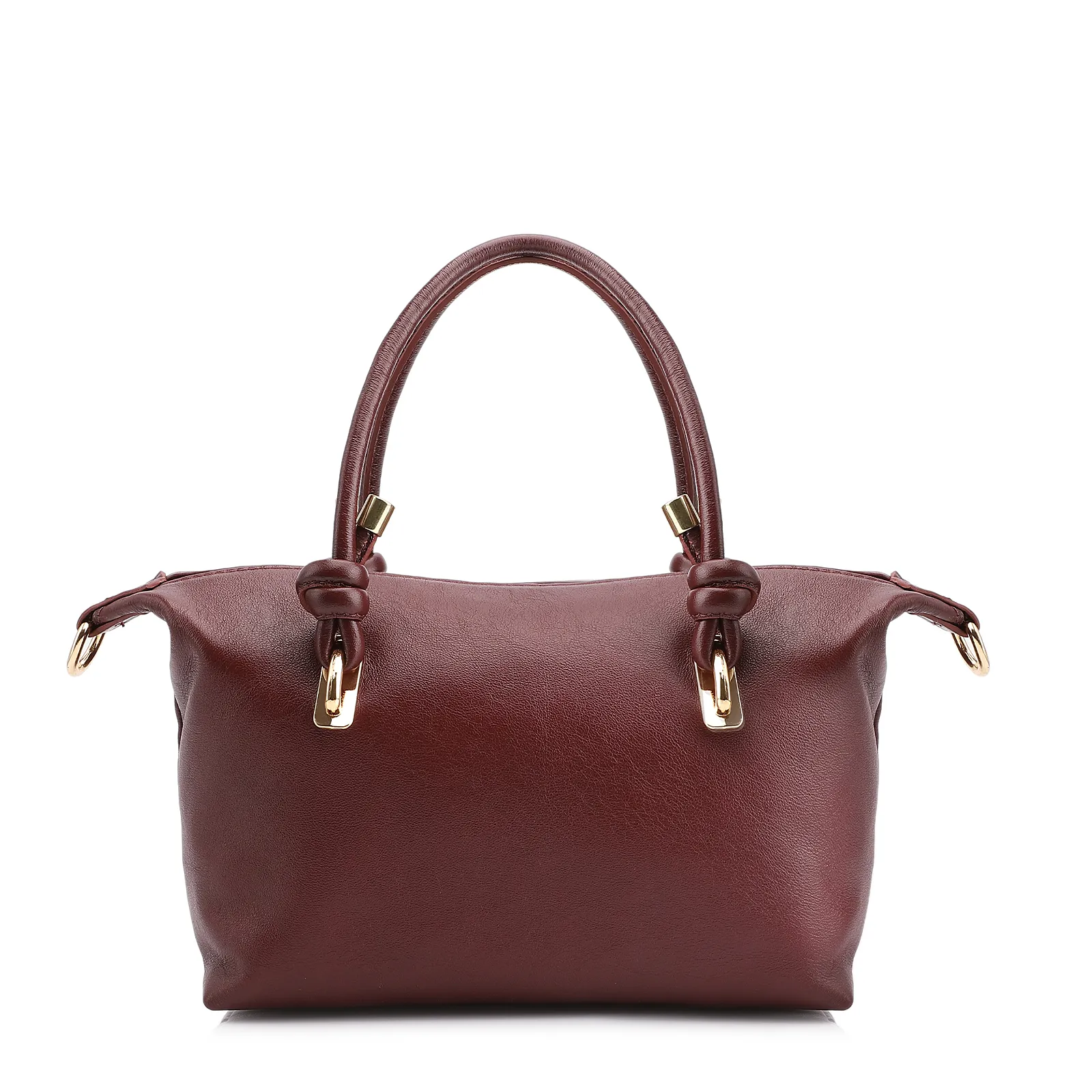 Bolsa Tote Couro Vinho
