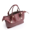 Bolsa Tote Couro Vinho - imagem 5