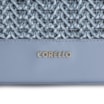 Bolsa Tote Crochet Couro Azul - imagem 6