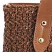 Bolsa Tote Crochet Couro Marrom - imagem 7