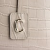 Bolsa Tote Croco Bege - imagem 7