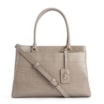 Bolsa Tote Croco Bege - imagem 1