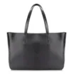 Bolsa Tote Esferas Couro Camurça/Couro Preto - imagem 4