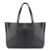 Bolsa Tote Esferas Couro Camurça/Couro Preto - imagem 4