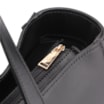 Bolsa Tote Esferas Couro Camurça/Couro Preto - imagem 6