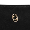 Bolsa Tote Esferas Couro Camurça/Couro Preto - imagem 7