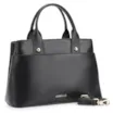 Bolsa Tote Esferas Couro Preto - imagem 3