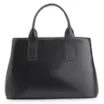 Bolsa Tote Esferas Couro Preto - imagem 4
