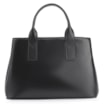 Bolsa Tote Esferas Couro Preto - imagem 4