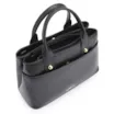 Bolsa Tote Esferas Couro Preto - imagem 5