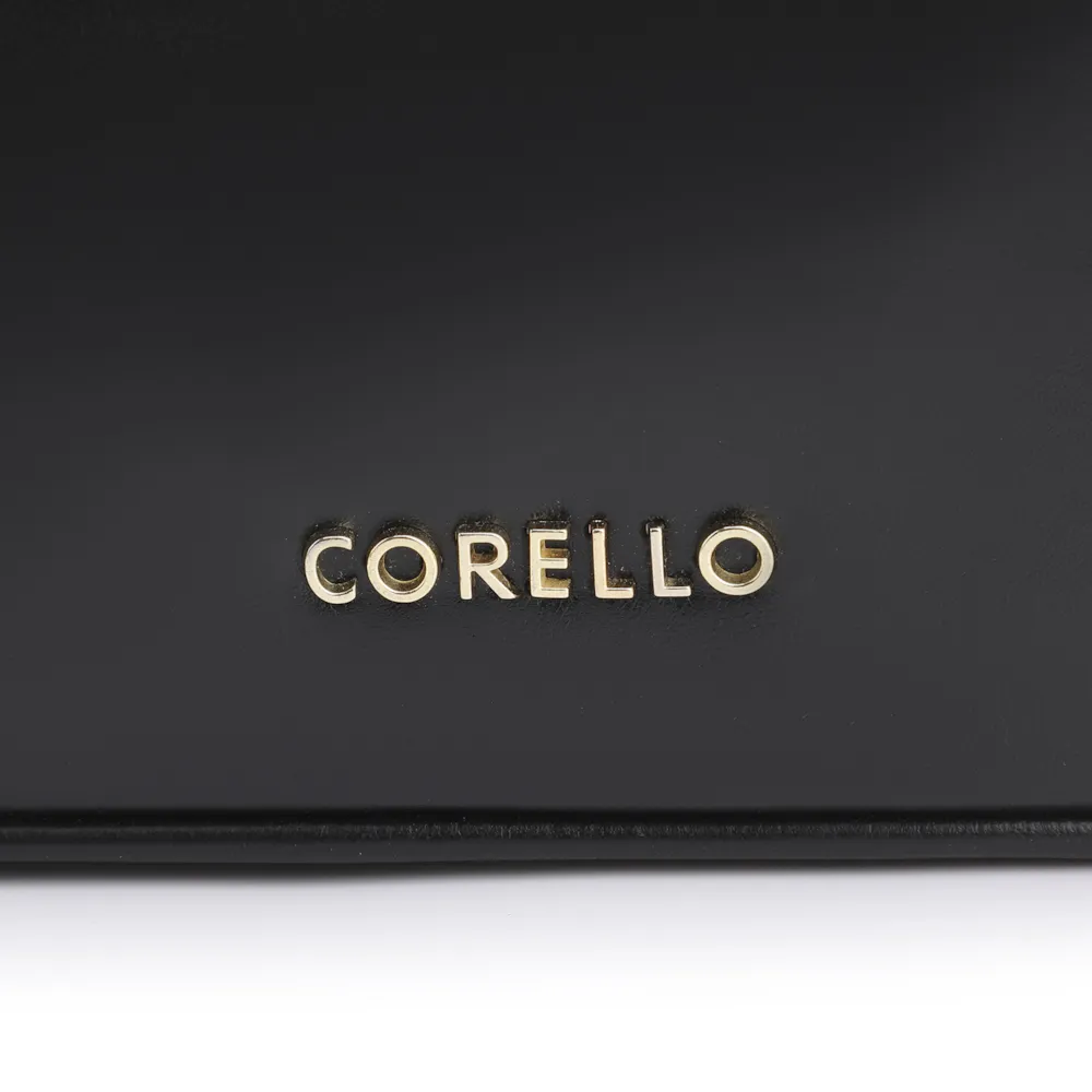 Bolsa Tote Esferas Couro Preto - imagem 7