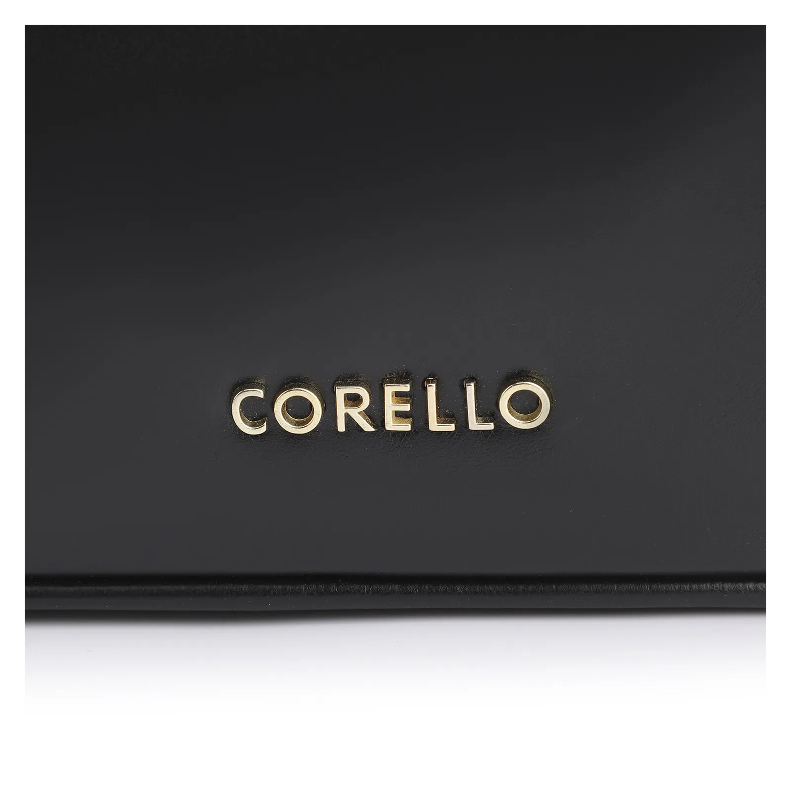 Bolsa Tote Esferas Couro Preto