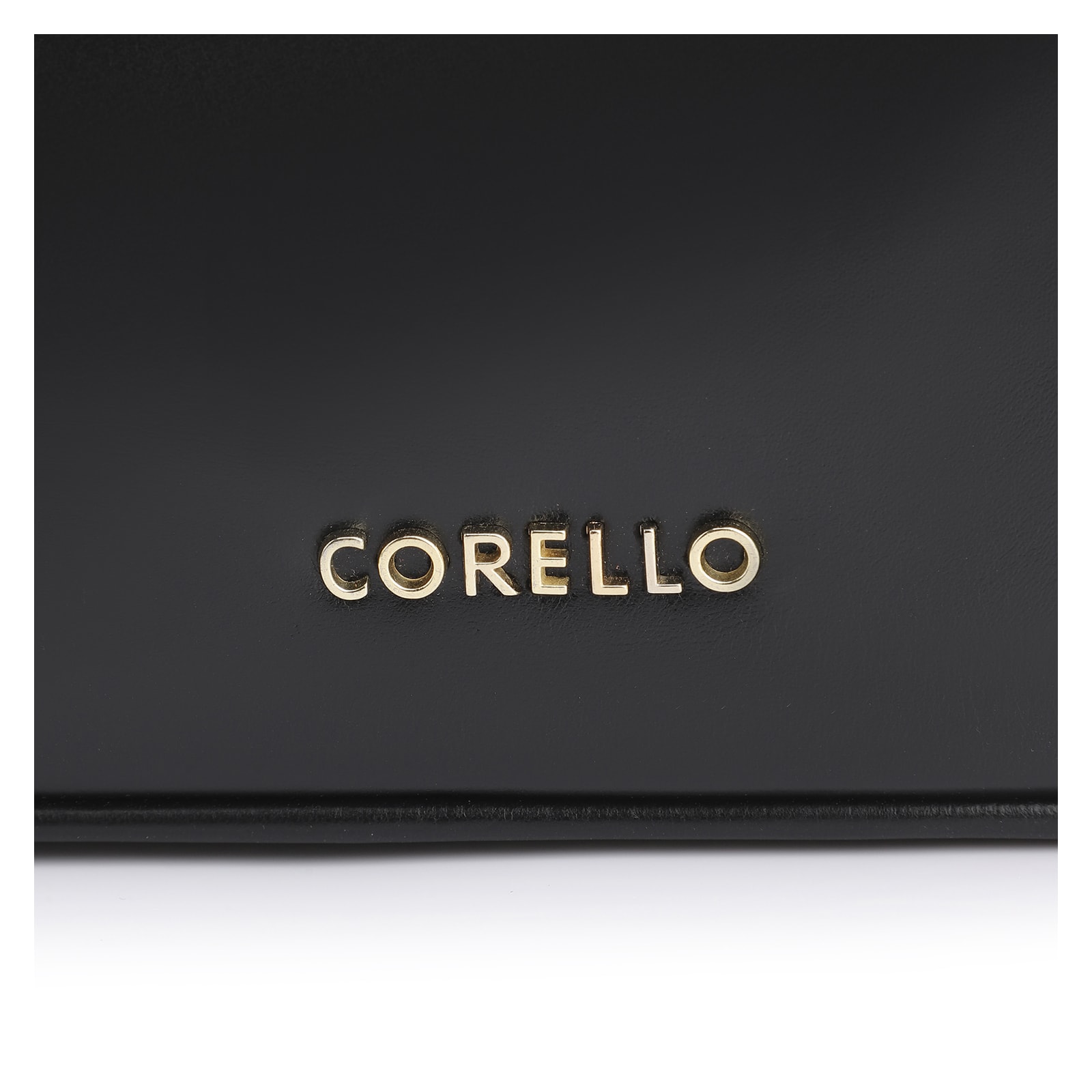 Bolsa Tote Esferas Couro Preto