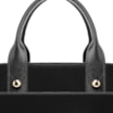 Bolsa Tote Esferas Couro Preto - imagem 8