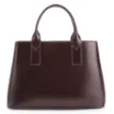 Bolsa Tote Esferas Couro Vinho Escuro - imagem 3