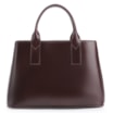 Bolsa Tote Esferas Couro Vinho Escuro - imagem 3