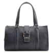 Bolsa Tote Fivela Couro Antique Azul - imagem 1