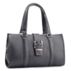 Bolsa Tote Fivela Couro Antique Azul - imagem 2