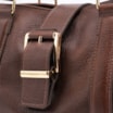 Bolsa Tote Fivela Couro Antique Marrom - imagem 8