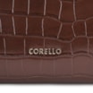 Bolsa Tote Fivela Couro Croco Marrom - imagem 7