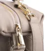 Bolsa Tote Fivelas Couro Estonado Bege - imagem 7