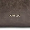 Bolsa Tote Fivelas Couro Estonado Marrom - imagem 6