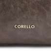Bolsa Tote Fivelas Couro Estonado Marrom - imagem 6