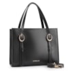 Bolsa Tote Fivelas Couro Preto - imagem 2