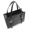Bolsa Tote Fivelas Couro Preto - imagem 4