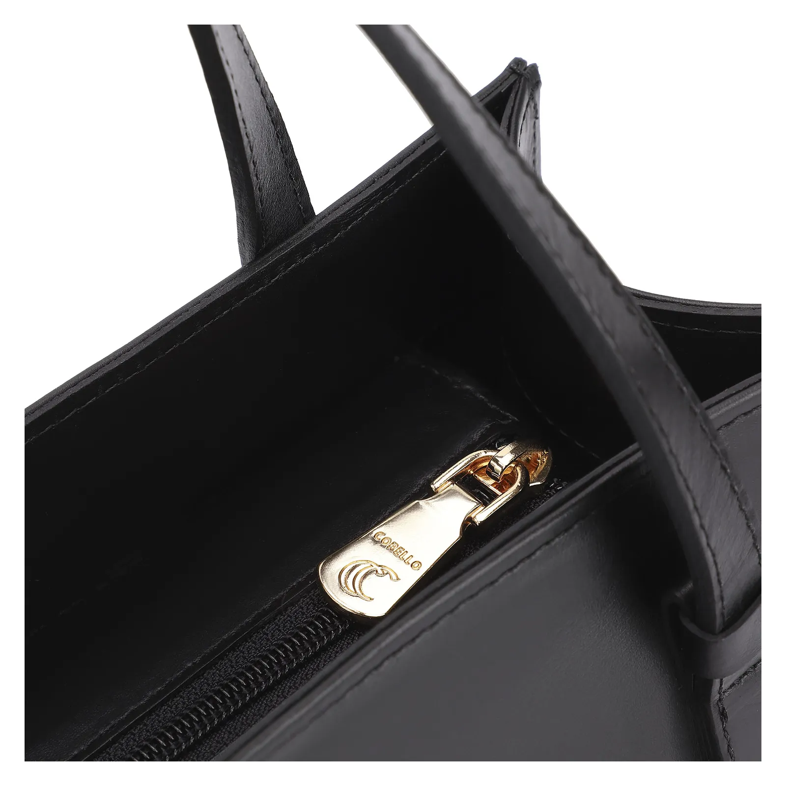 Bolsa Tote Fivelas Couro Preto