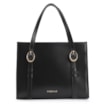 Bolsa Tote Fivelas Couro Preto - imagem 1