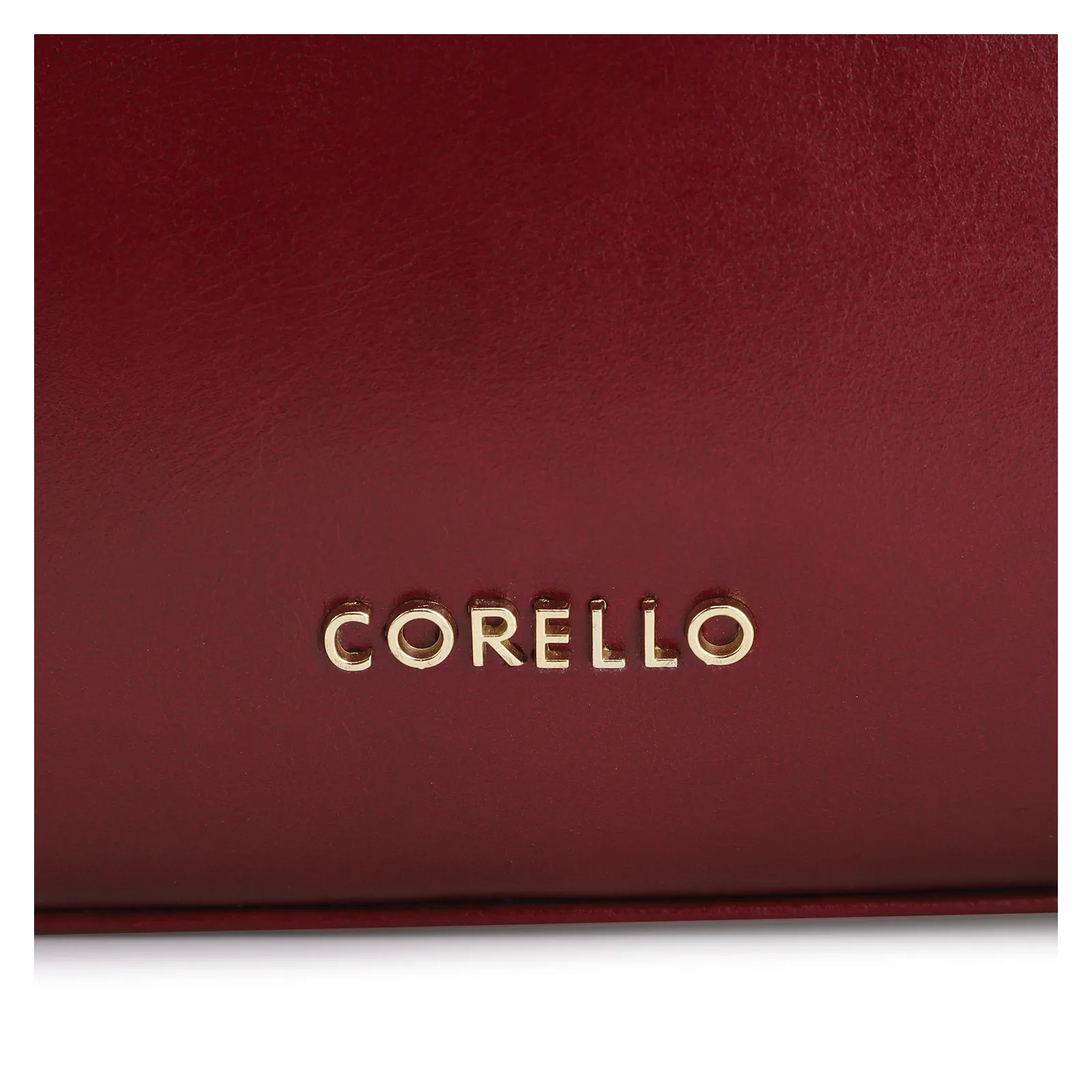 Bolsa Tote Fivelas Couro Vermelho Cereja