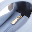 Bolsa Tote Flor Couro Azul - imagem 6