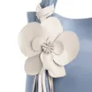 Bolsa Tote Flor Couro Azul - imagem 8